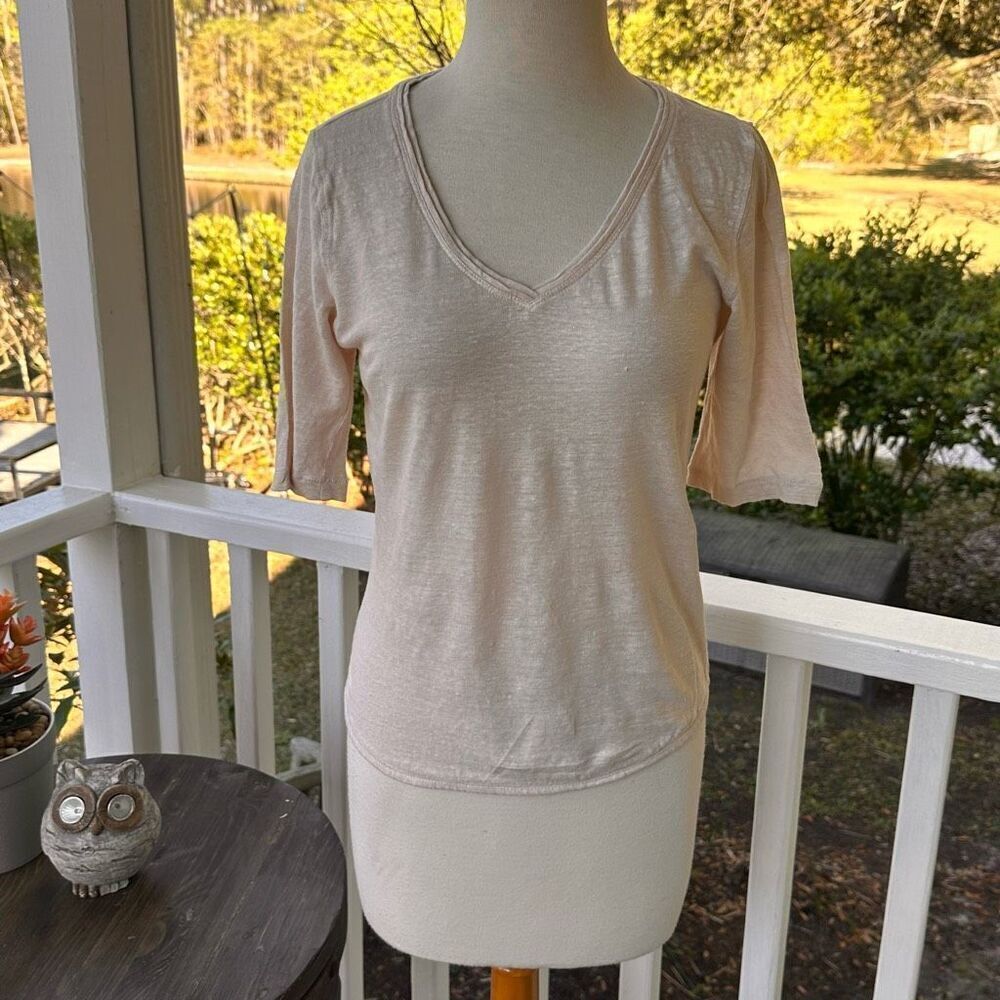 Wrap London 3/4 Sleeve Lightweight Sweater